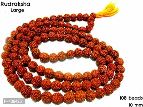 Shivshiva Divya Shakti Panch Mukhi Rudraksh Mala In 108 Beads (7 Mm)