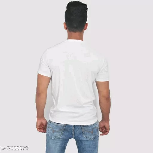 Har Har Mahadev printed white T-shirt For Man