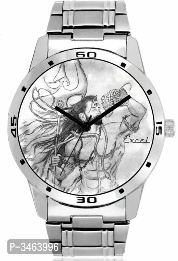 Mahadev Metal Fancy And Stylish Hand watch For Men And Women, Hand watch For Boys