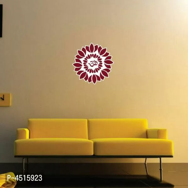 Premium Om Rangoli Combo Sticker For Diwali With Diyas And Shubh Labh