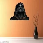 The Adiyogi Shiva Statue Wall Sticker (45Cm X48Cm)