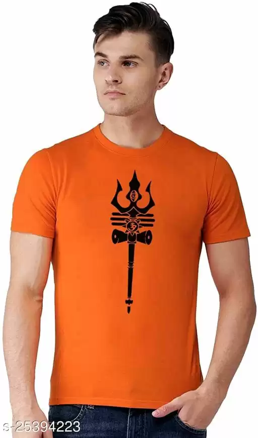Trendy Modern Men Tshirts Tshirt for Men Mahakal Shiv T-Shirt