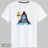 Trendy Stylish Polyester Printed Round Neck Tee for Men Tshirt for Men Devo ke dev T-Shirt Lord shiva Mahakaal T-Shirt