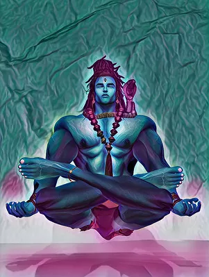 Mahadev in Deep Meditation