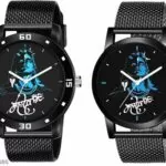 Analog Mahadev Style and Braceley Combo Offers For Boys Watch - For Men And Women